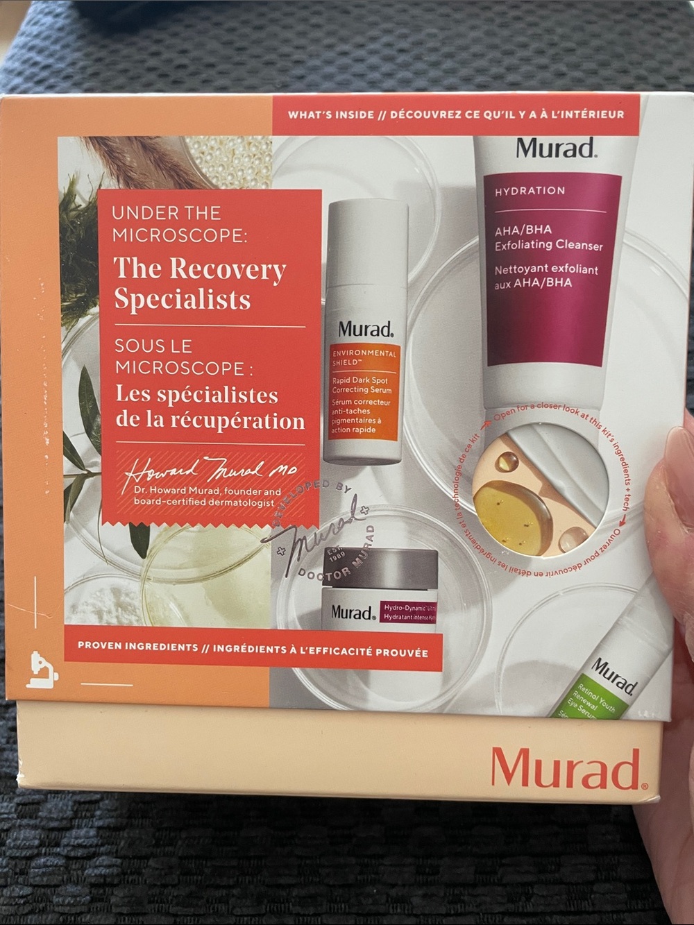 New Murad Skincare 3 Piece Set The Recovery Specialists